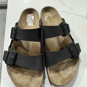 Birkenstock Black Double-Strap Sandals